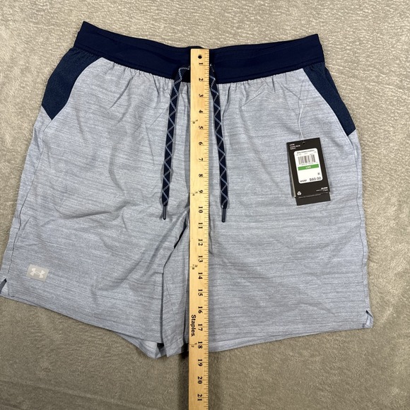 Under Armour Storm UPF 40 Blue Shorts Men's Size Large New - Picture 7 of 7